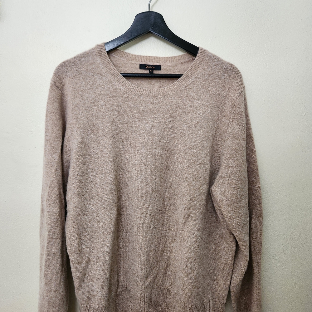 Quince Cashmere Crewneck Sweater Size XL